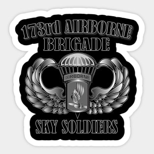 173rd Airborne Brigade- Sky Soldiers Sticker